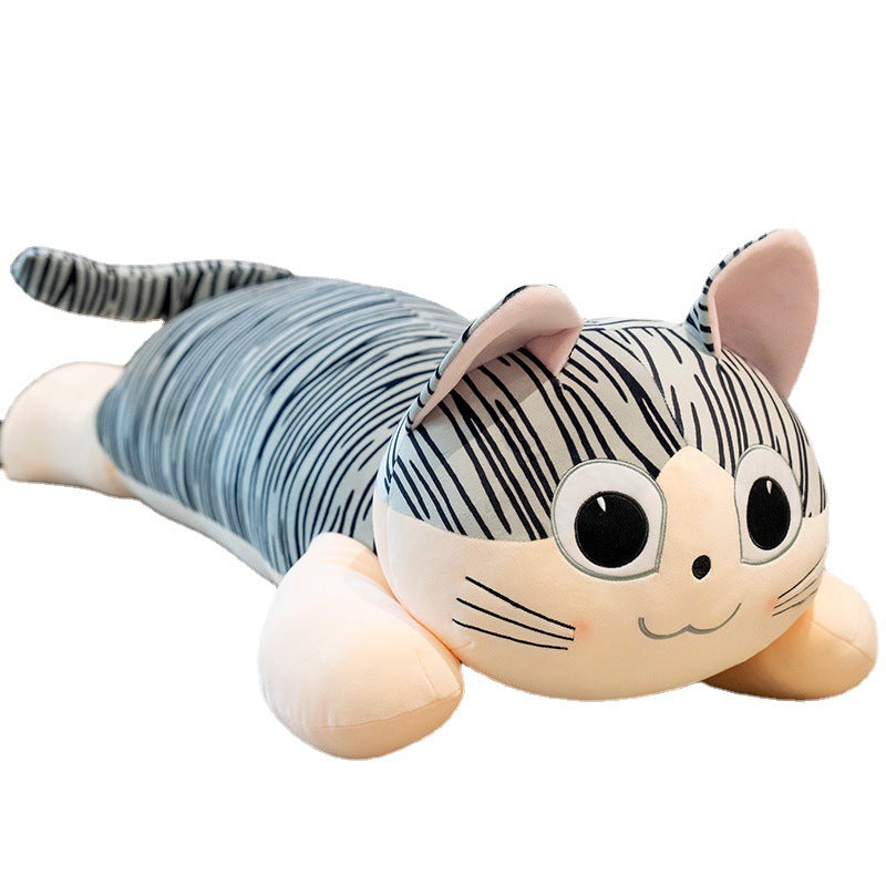 Realistic kitten pillow, cat doll, cat plush toy, children's sleeping pillow, cloth doll, nap pillow