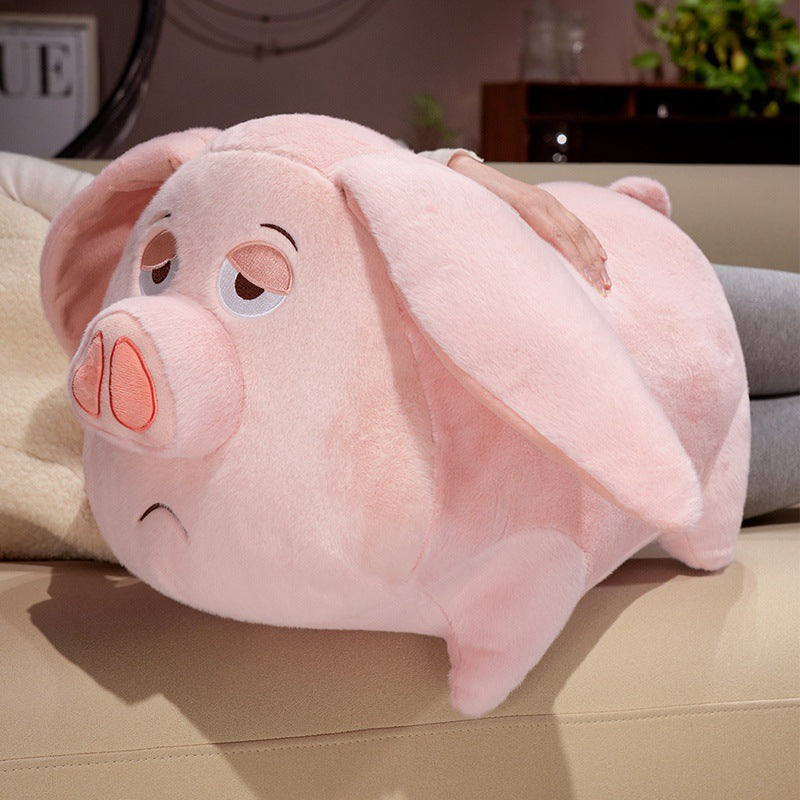 Taiyi Zhenren Flying Pig Plush Pillow, Nezha Flying Pig Doll, Pig Plush Pillow, Sofa Pillow, Rag Doll