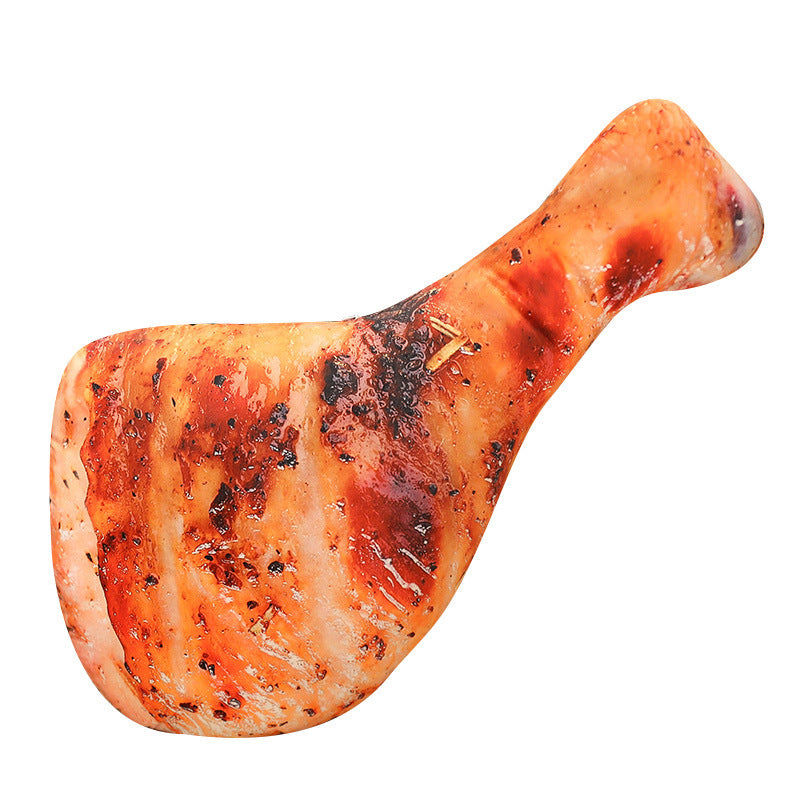 Simulated chicken leg plush toy pillow/cushion/food for girls to wear while sleeping/birthday gift wholesale